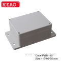 Waterproof enclosure box for electronic wall mounting plastic enclosure custom plastic enclosure surface mount junction box